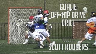 Goalie Drill with Scott Rodgers  Project 9 Lacrosse [upl. by Chi]