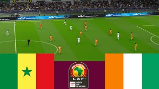 Senegal vs Cote dIvore Penalty Highlights  Video game simulation PES 2021 [upl. by Assilrac988]