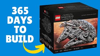 It took me 1 year to Build the LEGO Millennium Falcon set [upl. by Aleksandr]