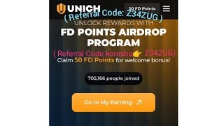 💰UNICH Airdrop Mining 💰 Uko wayitangira mu Kinyarwanda [upl. by Alburg18]