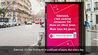 Edenred launches its first advertising campaign in France EN SUB [upl. by Ettenav]