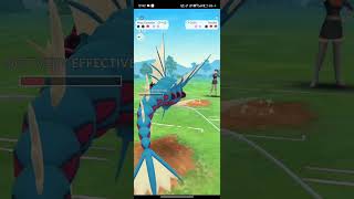 😱MEGA GYARADOS💪 POWER😂 BATTLE IN POKEMON GO😎 viral shots trending pokemongo [upl. by Nnel]