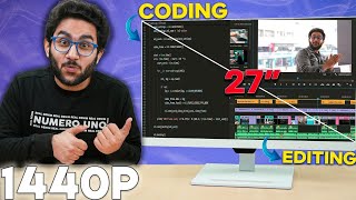 27 Inch 1440P Monitor For Coders amp Editors  BenQ GW2790QT [upl. by Essenaj]