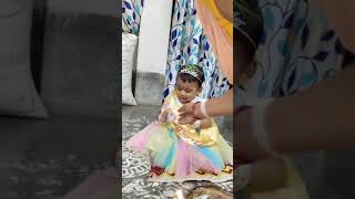 Choto sonar birthday minakshir janmo din ongkar funny childbaby [upl. by Gnohc]