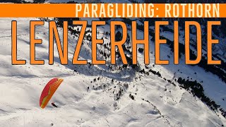 Lenzerheide Parpaner Rothorn  Paragliding  Ozone Alpina 3 [upl. by Nenerb]