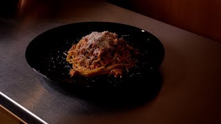 ASMR Cooking Spaghetti Bolognese from scratch [upl. by Ramsa]