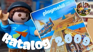 Playmobil Katalog von 20082009  Special mit Familie Römer [upl. by Aeslahc]