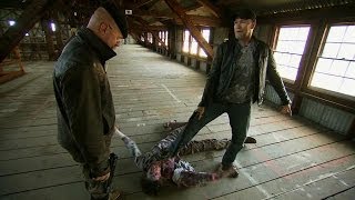 Zombie Combat with Michael Rooker  MythBusters [upl. by Monika]