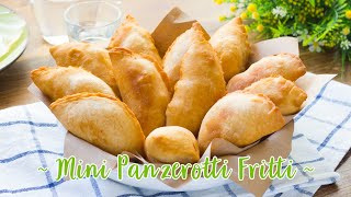 Mini Panzerotti Fritti Senza Lievito  Ricetta Facile e Veloce Calzoni Fritti  55Winston55 [upl. by Rasia]