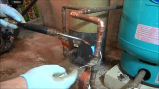 how to fix domestic water pipe leak [upl. by Gintz]