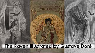 The Raven 1845 by Edgar Allen Poe explained  Illustrated by Gustave Doré [upl. by Subir386]