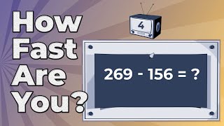 10Second Math Challenge Can You Handle 3Digit Problems  Math Kids Quiz 11 [upl. by Aholah843]