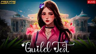 FREE FIRE LIVE STREAM 🏆💎 GIRL GAMER❤️ GUILD TEST AJJUBHAIFREEFIRRLIVE2BGAMER [upl. by Falito129]