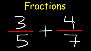 Fractions Basic Introduction  Adding Subtracting Multiplying amp Dividing Fractions [upl. by Willetta]