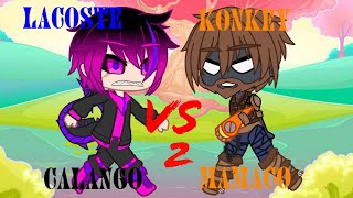 LACOSTE VS KONKEY 2Remaking the best moments  CALANGO VS MAMACO 2Refazendo os melhores momentos [upl. by Brandt]