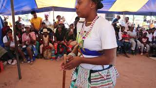 Tsonga Traditional Dance 76  Mantjomane  Gogo Mahambehleka Dancing during her ceremony [upl. by Nera]