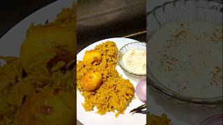 Garam Garam tasty EGG BIRYANI kon khayega😋🥘shorts viralshorts mithuhomecooking eggbiriyani [upl. by Kendall]