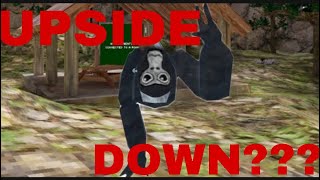 How to get upside down head and long arms in gorilla tag gtisback gorillatag longarms fypシ vr [upl. by Notyep]