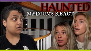 What was CONJURED to Amandas HAUNTED HOUSE  Mediums React to Mackie and Amanda [upl. by Ianaj422]