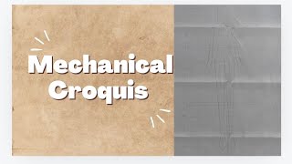 How To Draw Machanical Croquis  Step By Step [upl. by Enelhtak]