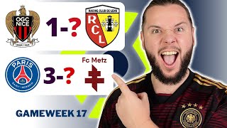 Ligue 1 Gameweek 17 Predictions amp Betting Tips [upl. by Abbotsun224]