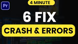 Premiere Pro Fix Playback Lag GPU Acceleration Issue amp Many More Under 4 Minutes [upl. by Niras]