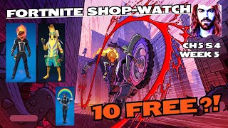 Fortnite ShopWatch Ghost RiDurrr  Freebies 09202024 [upl. by Lia]