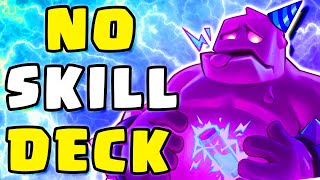 Elixir Golem Night Witch New Most Toxic deck in clash Royale [upl. by Ragouzis]