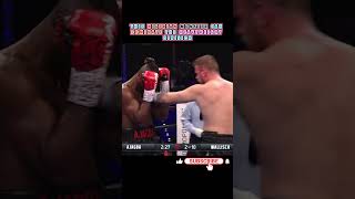 Efe Ajagba vs Michael Wallisch  Boxing Fight Highlights boxing action fight combat sports [upl. by Lavina]