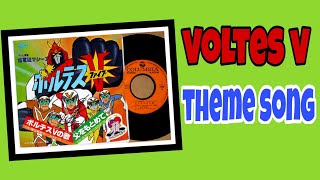 Voltes V Theme Song a Japanese Anime TV Series from Toei Animation and Nippon Sunrise [upl. by Hsejar628]