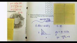 Algebra Module 7 Lesson 3 part 4 [upl. by Llehsad]