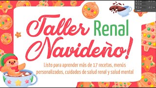 ¿Que es el taller navideño 🎄🤩😱 chefrenal riñonessaludables tallernavideño [upl. by Faxon71]