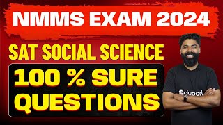 NMMS Exam 2024  SAT Social Science  100  Sure Questions  Eduport [upl. by Jamal]