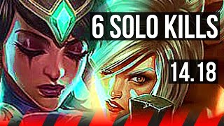 KARMA vs RIVEN TOP  813 6 solo kills  EUW Master  1418 [upl. by Eleik802]