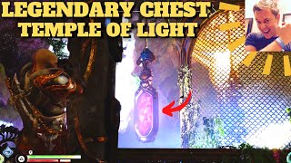 God of War Ragnarok  Legendary Chest Temple of Light Groas Secret Hilt of Gram Alfheim [upl. by Earla]