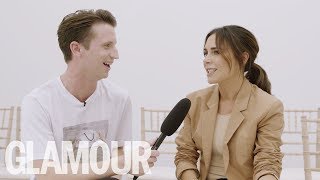 Victoria Beckhams Amazing LifeChanging Advice  GLAMOUR UK [upl. by Theola]