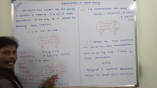 GROUP ISOMORPHISM  ISOMORPHISM IN GROUP THEORY  ISOMORPHISM BETWEEN GROUPS  GROUP THEORY  DMS [upl. by Nyret]