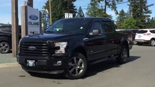 2016 Ford F150 XLT FX4 Supercrew 4X4 Review  Island Ford [upl. by Rednas990]