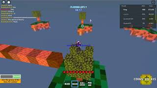 Roblox Skywars Me Vs Miners [upl. by Ahsak632]