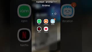 Rekomendasi apk nonton animemasukberandaanimenetflixbstationyoutube [upl. by Christie]