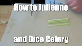 How To Cut amp Slice Celery [upl. by Livia391]