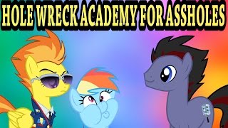 Blind Commentary  YTP Hole Wreck Academy for Assholes [upl. by Arehs]