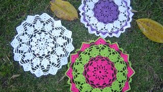 Carpeta fácil de tejer en crochet paso a paso Tutorial DIY Parte 12 [upl. by Allekram]