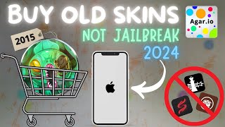 BUY OLD SKINS ON AGARIO MOBILE  iOS  NOT JAILBREAK  2024 [upl. by Casandra]