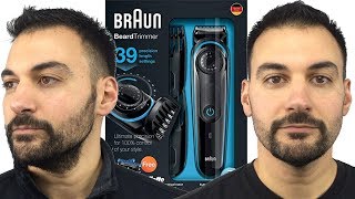 Beard Trim  Braun BT3040 Beard Trimmer vs Philips Norelco Series 5100 Beard and Head Trimmer [upl. by Cirted796]