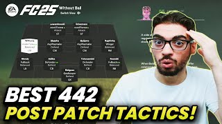 POST PATCH BEST META 442 FORMATION AND CUSTOM TACTICS  FC 25 ULTIMATE TEAM [upl. by Pacifica316]