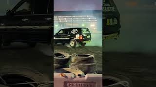 TOYOTA LAND CRUISER GXR V8 DRIFTING UAE KSA تويوتا استيشن استعراض في حلبه اكسبلور لايك 🔊🔥 [upl. by Amero]