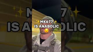 mk 677 IS anabolic 🫡 [upl. by Calandria657]