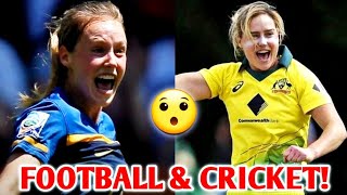 WOW This International Cricketer has Played FIFA World Cup Too 😯  Ellyse Perry Cricket News Facts [upl. by Varini]