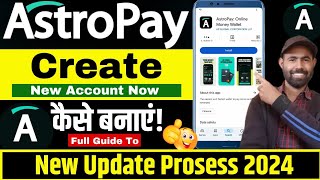 How To Create Astropay Account  astropay account kaise banaye  Astropay use kaise kare In hindi [upl. by Sharpe]